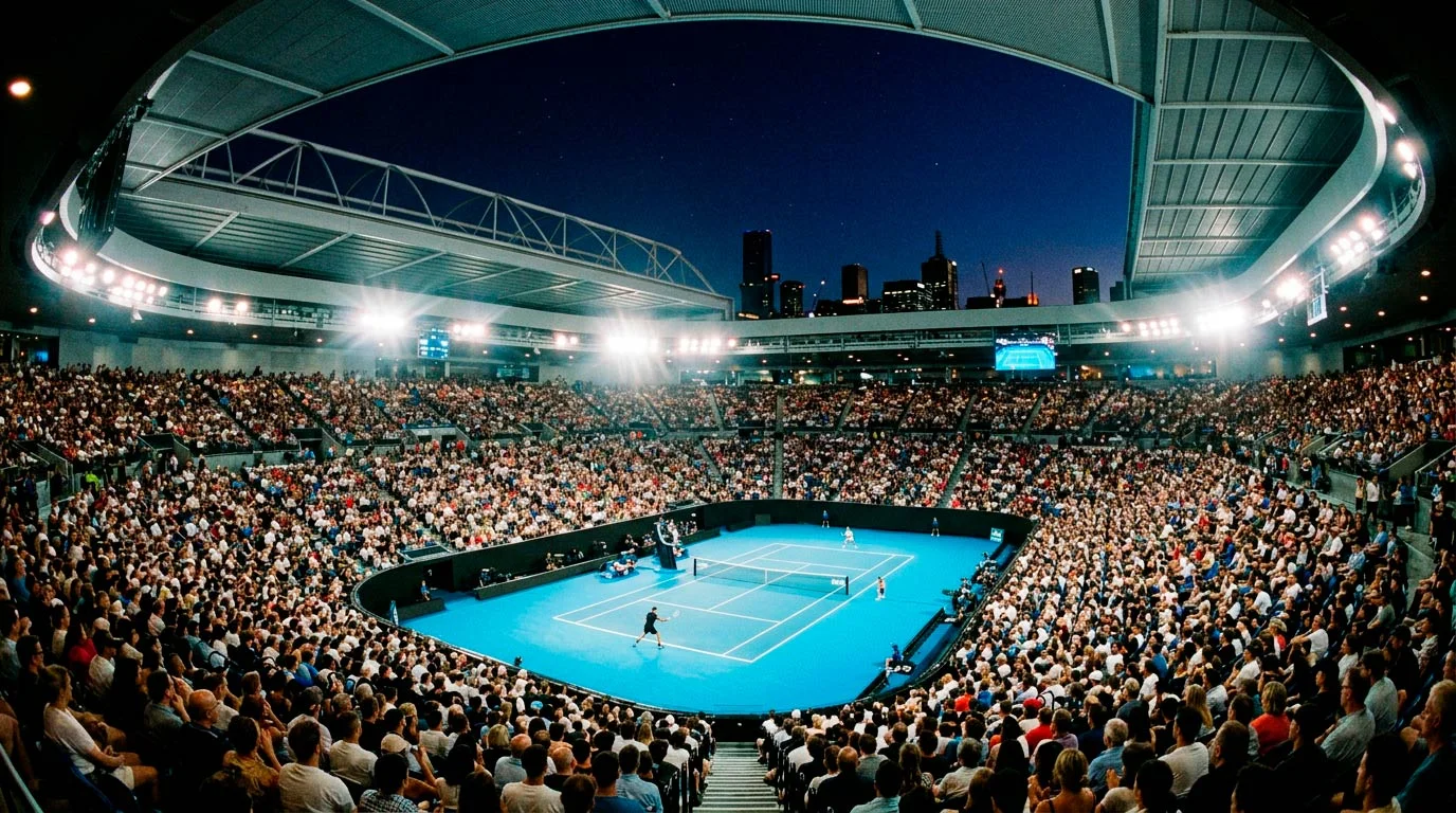 Guía de apuestas en vivo durante el Open de Australia con estrategias para apostar en directo