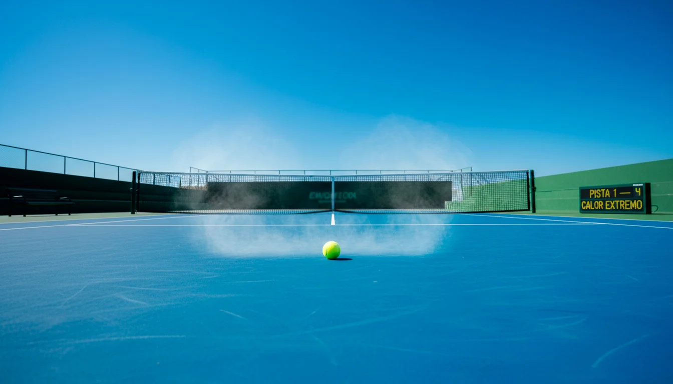 Impacto del calor extremo en el Open de Australia sobre el rendimiento de tenistas y las apuestas