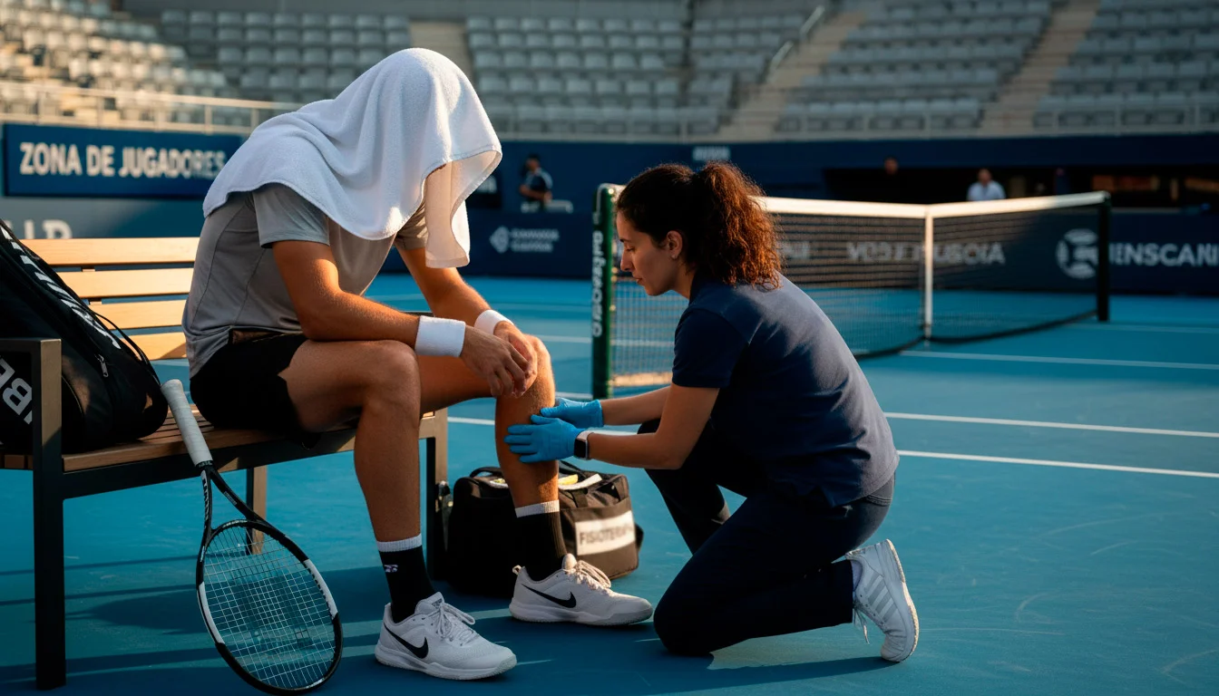 Qué sucede con las apuestas de tenis cuando un jugador se retira durante un partido del Open de Australia